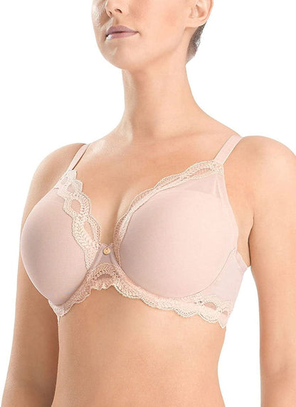 Natori Women'S Chic Comfort Full Figure Sweetheart Contour Underwire Bra Natural / 44G