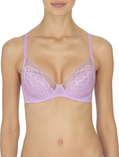 Natori Women'S Flora Contour Underwire Bra Light Purple / 36DDD