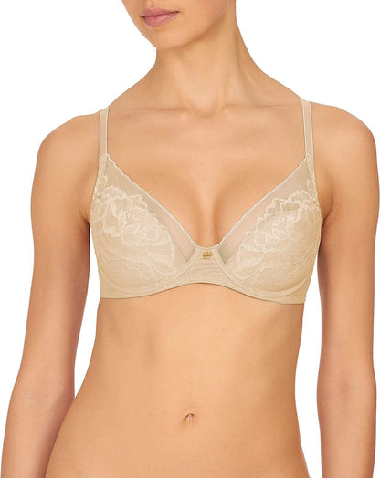 Natori Women'S Flora Contour Underwire Bra Cosmetic / 34G