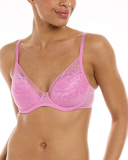 Natori Women'S Flora Contour Underwire Bra Violet Quartz / 34G