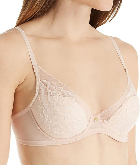 Natori Women'S Flora Contour Underwire Bra Cameo Rose/Cashmere / 30G