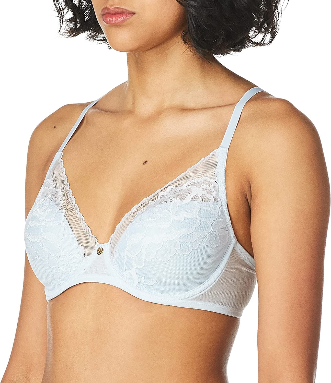 Natori Women'S Flora Contour Underwire Bra Baby Blue / 32DDD