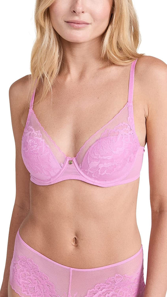 Natori Women'S Flora Contour Underwire Bra Violet Quartz / 34D