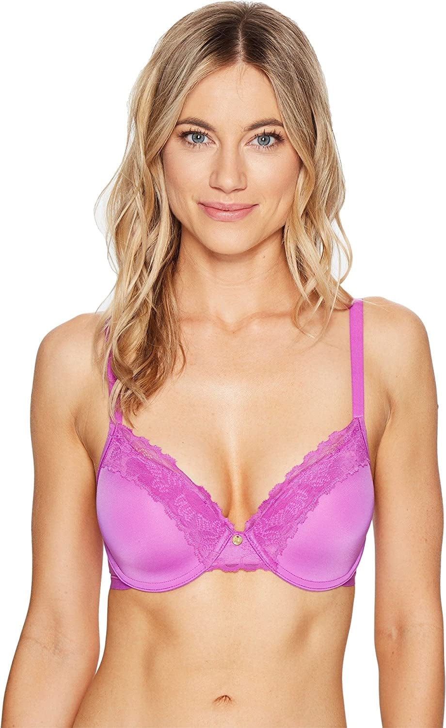 Natori Women'S Hidden Glamour Full-Fit Contour Underwire Bra Sugar Plum / 34DDD