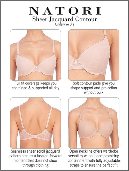 Natori Women'S Jacquard Contour Underwire Bra