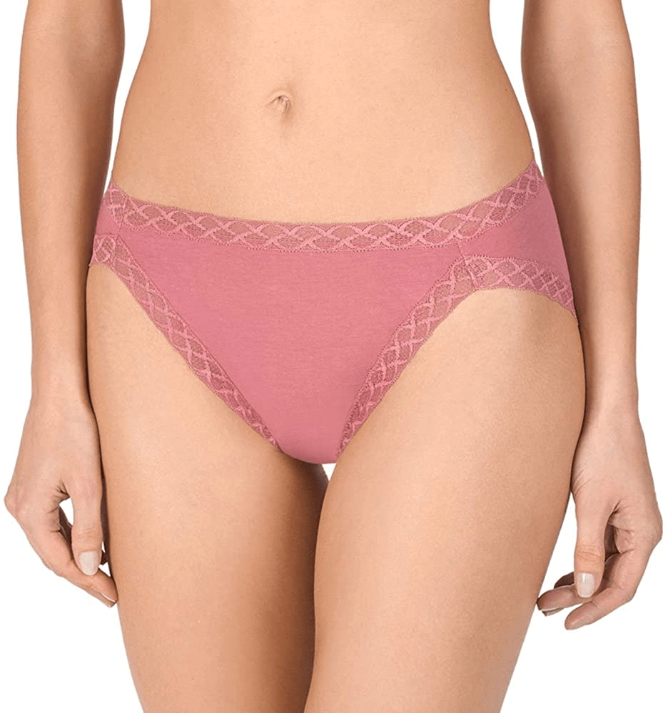 Natori Womens Bliss French Cut Panty  Natori Rose Tea Medium 