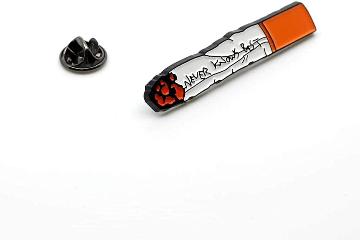 Never Knows Best Lapel Pin, FLCL Fooly Cooly Video Animation Fans Enamel Pin. Never Knows Best