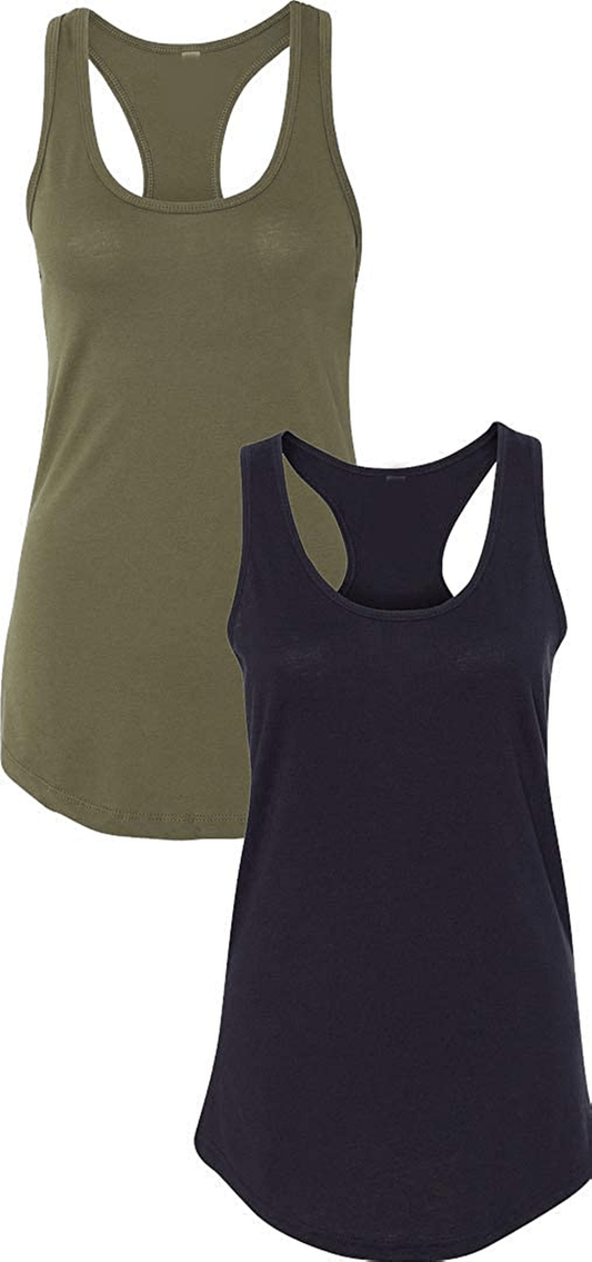 NEXT LEVEL APPAREL Racerback Tank (N1533) Apparel & Accessories > Clothing > Activewear Kylie Max   