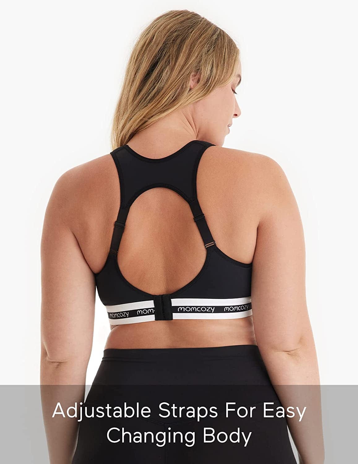Nursing Sports Bra plus Size, YN11 Support Breastfeeding Maternity Bra Wireless Pregnancy Padded Low Impact Bralette