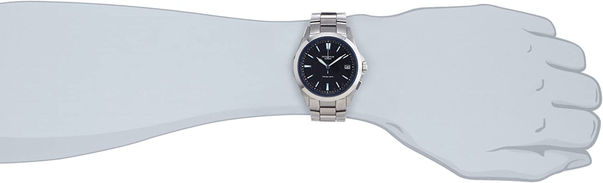 OCEANUS OCW-S100-1AJF Tough Solar Radio Men'S Watch