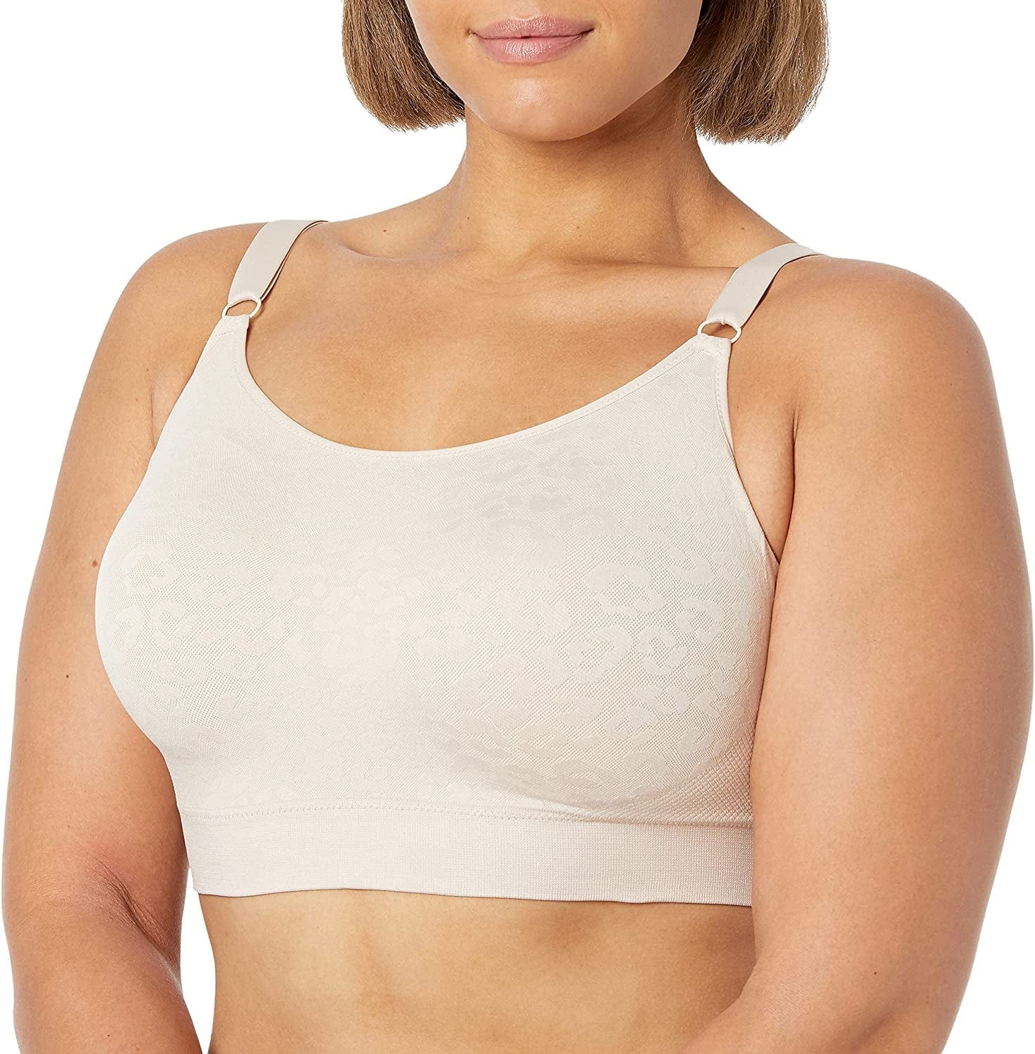 Olga Women'S Easy Does It Wire-Free Contour Bra Butterscotch / Medium