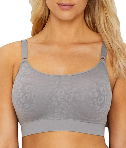 Olga Women'S Easy Does It Wire-Free Contour Bra Graphite Gray / XX-Large