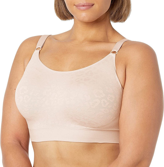 Olga Women'S Easy Does It Wire-Free Contour Bra Rosewater / Medium