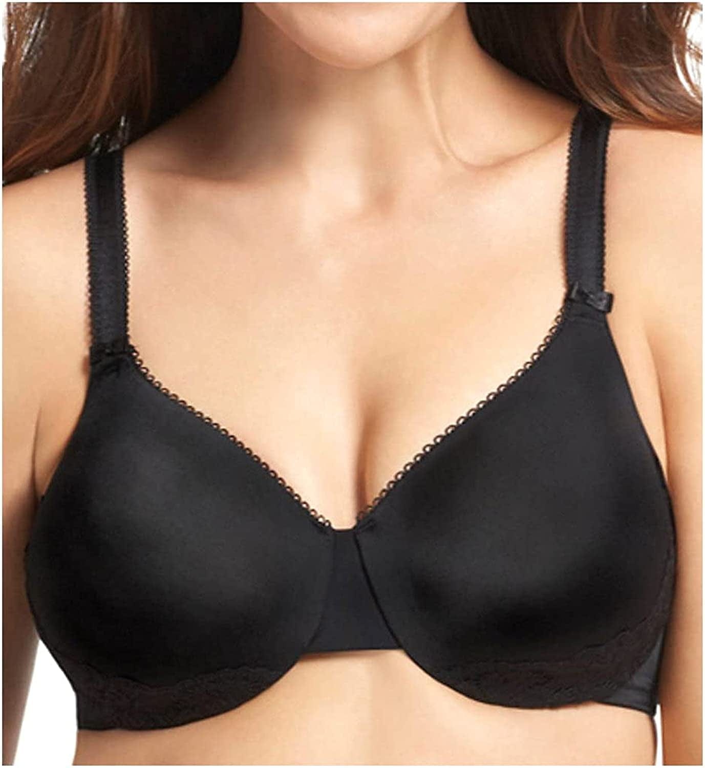 Olga Women'S Full Coverage Black / 36D
