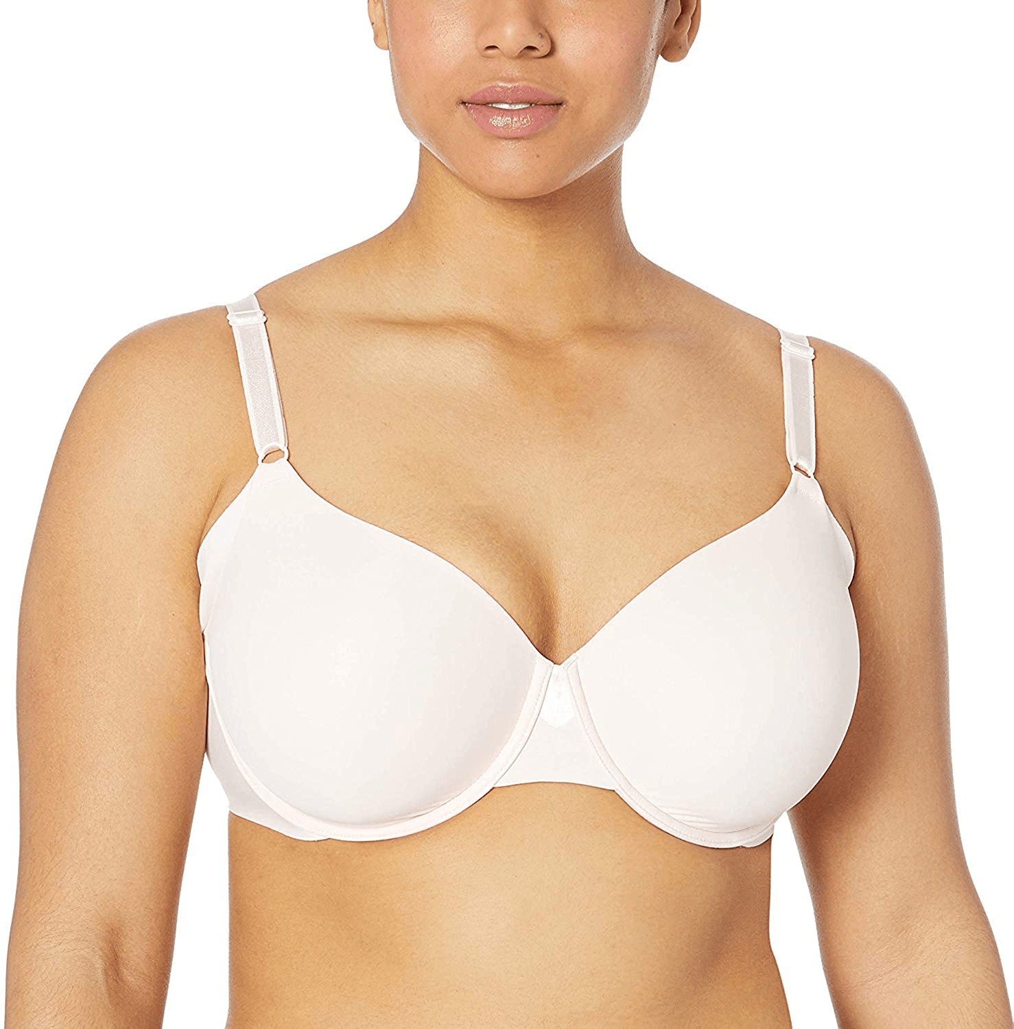 Olga Women's No Side Effects Underwire Contour Bra Rosewater / 40C