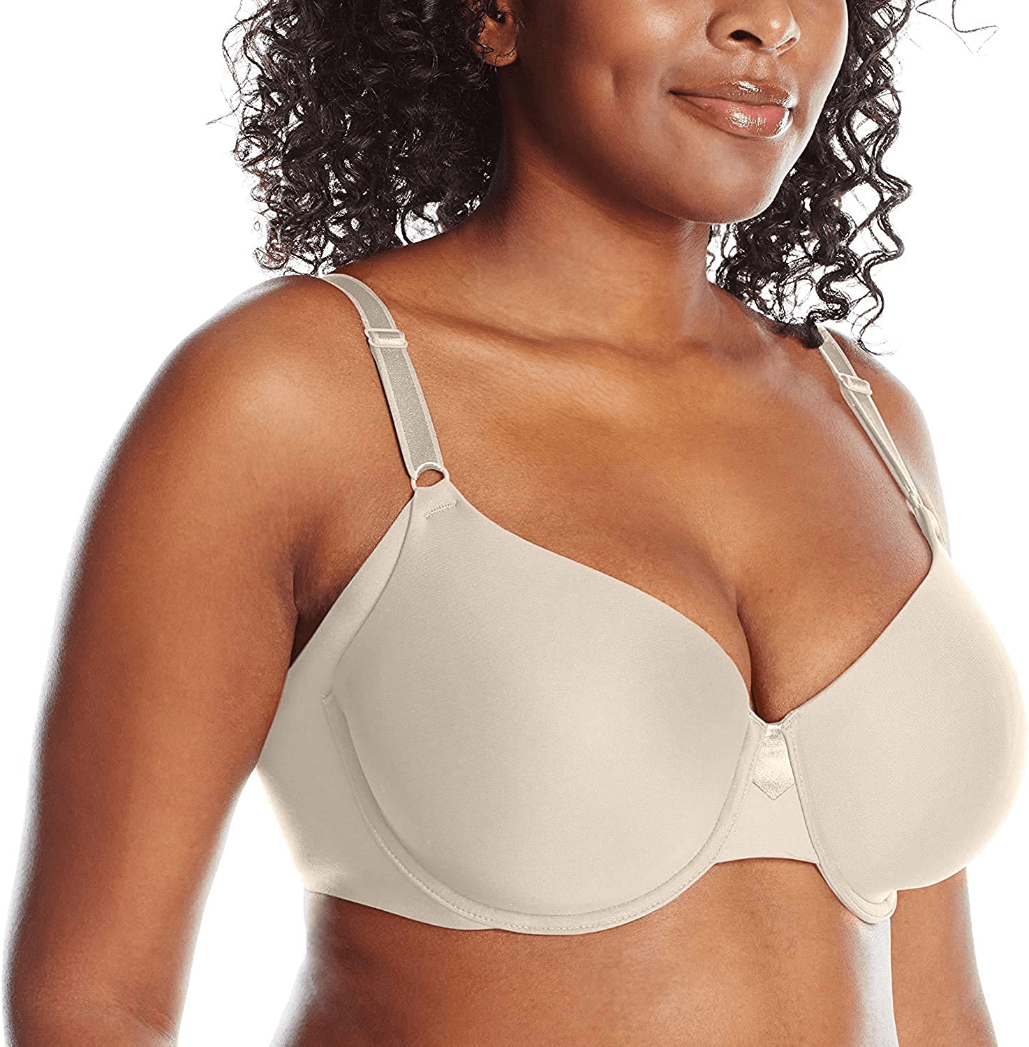 Olga Women's No Side Effects Underwire Contour Bra Butterscotch / 36D
