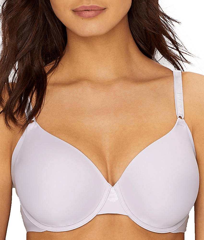 Olga Women's No Side Effects Underwire Contour Bra Lilac Dawn / 38C