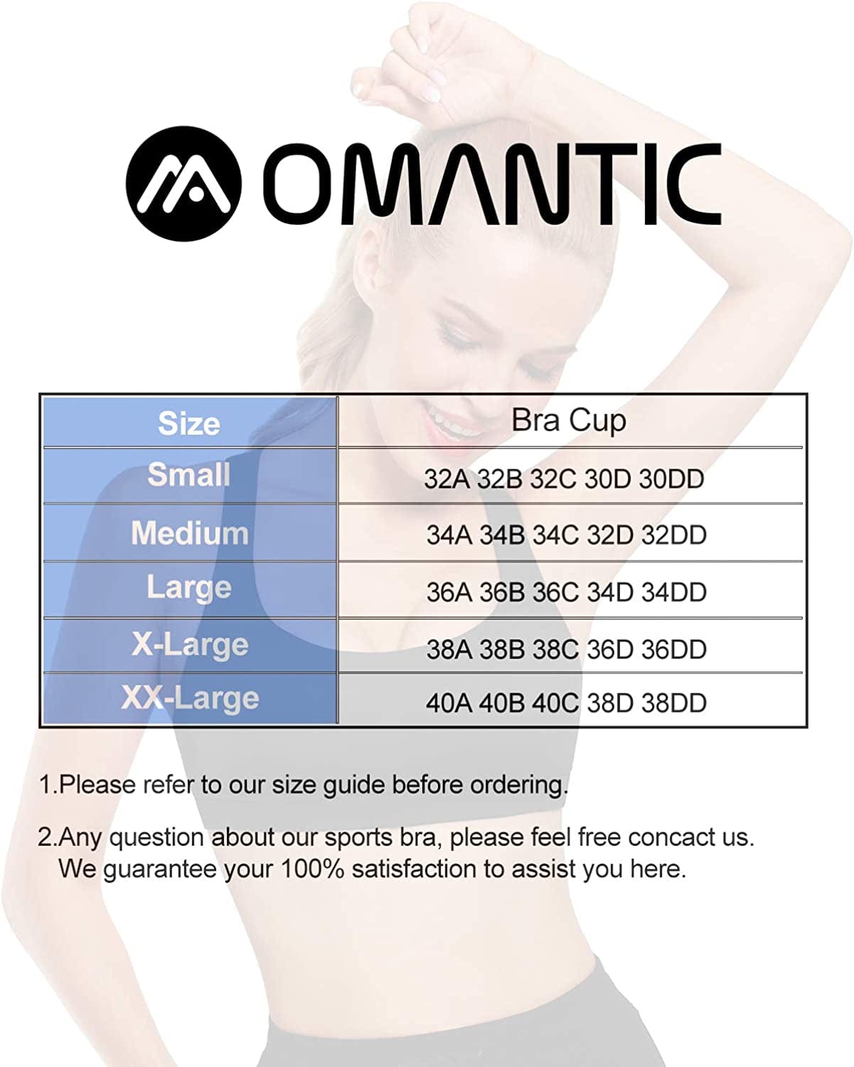 OMANTIC Women'S Sports Bra Criss-Cross Back Wirefree Padded Strappy Medium Support Bras for Athletic Workout Yoga Running Racerback-blue Purple Tie Dye / X-Large