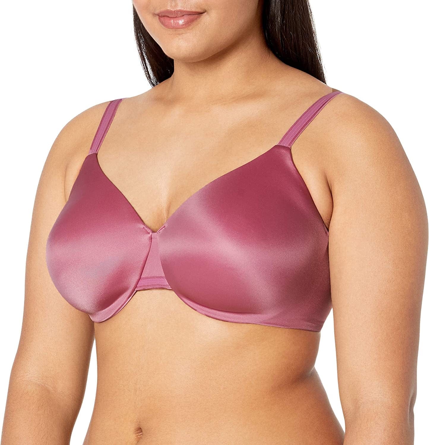One Smooth U Underwire Bra, Smoothing Shapewear Bra, Concealing Full-Coverage Bra with Front-To-Back Smoothing Greenhouse Lavender / 34C