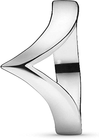 Pandora Jewelry Polished Wishbone Sterling Silver Ring