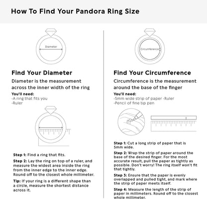 Pandora Jewelry Sparkling Wishbone Cubic Zirconia Ring in Sterling Silver