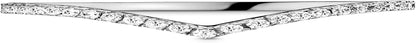 Pandora Jewelry Sparkling Wishbone Cubic Zirconia Ring in Sterling Silver