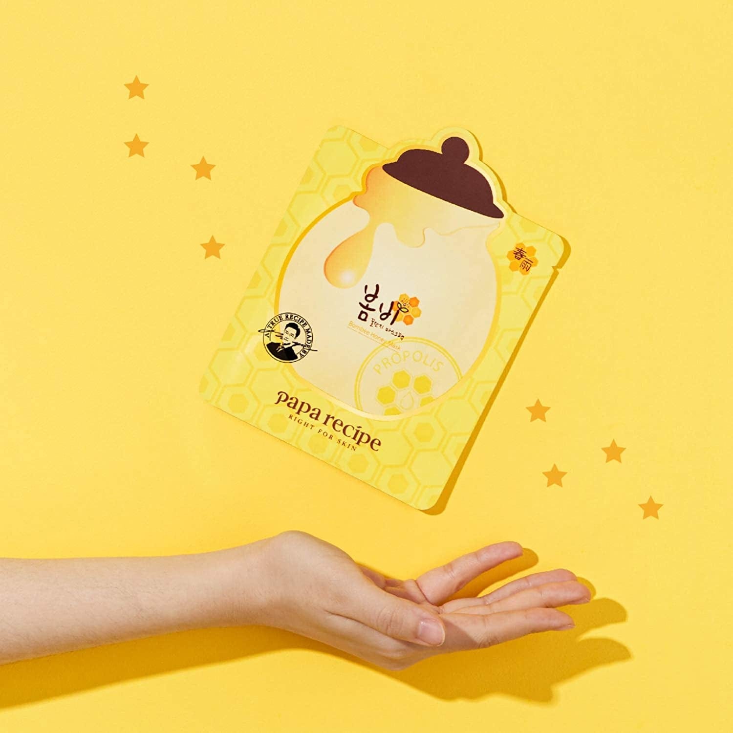 [Papa Recipe] Bombee Honey Mask Pack 25G * 10 Sheets - Sheet Mask, Facial Skin Care, Deep Moisturizing Serum for Dry Skin - Korean Skin Care, K-Beauty Health & Beauty > Personal Care > Cosmetics > Cosmetic Tools > Skin Care Tools PAPA RECIPE RIGHT FOR SKIN   