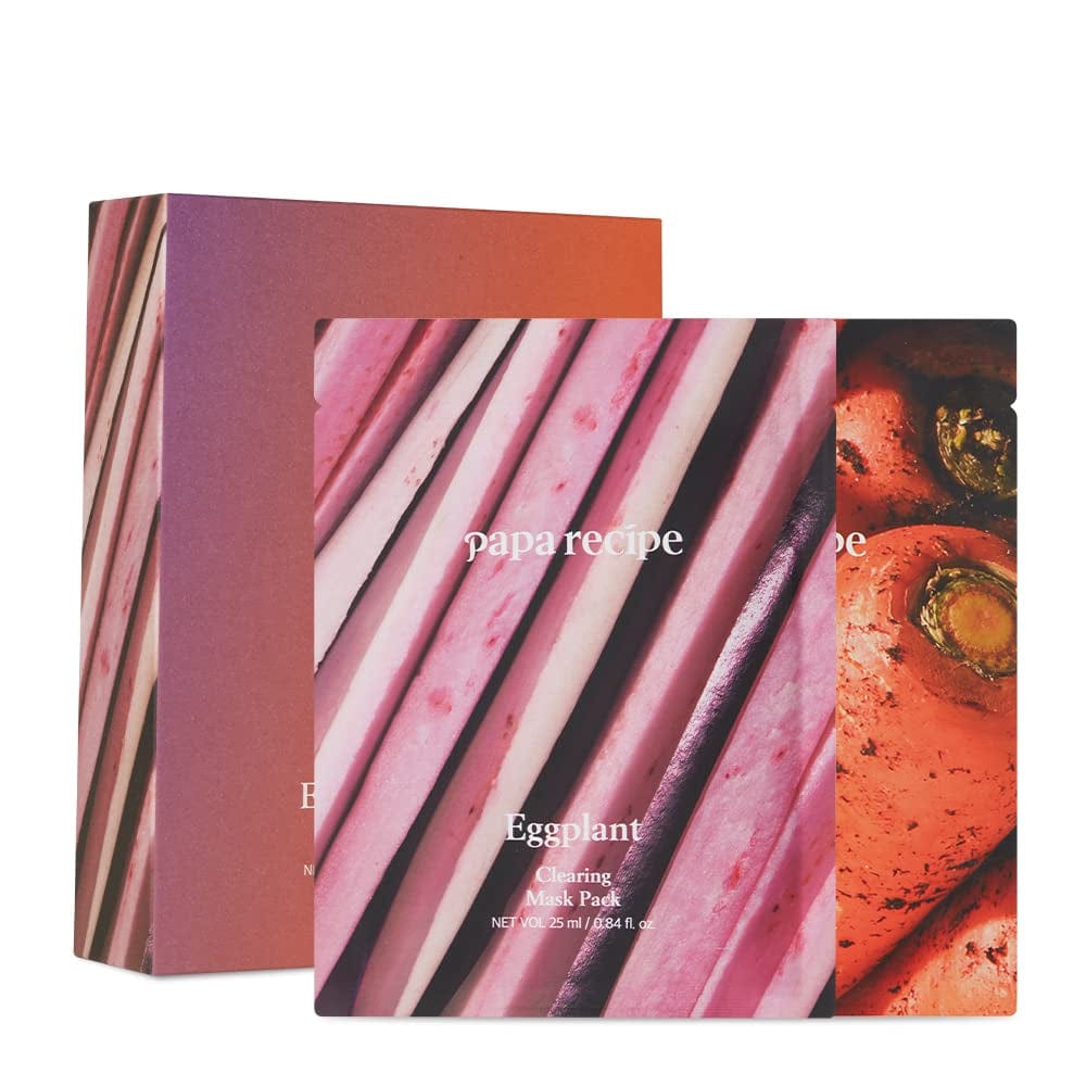 [Papa Recipe] Bombee Honey Mask Pack 25G * 10 Sheets - Sheet Mask, Facial Skin Care, Deep Moisturizing Serum for Dry Skin - Korean Skin Care, K-Beauty Health & Beauty > Personal Care > Cosmetics > Cosmetic Tools > Skin Care Tools PAPA RECIPE RIGHT FOR SKIN carrot+eggplant  
