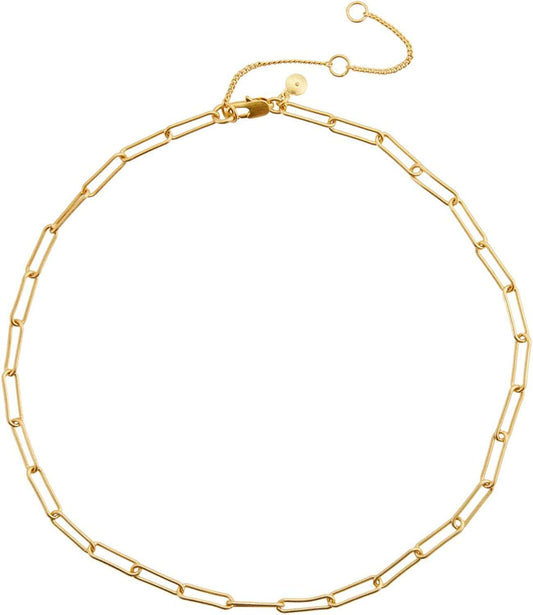 Paperclip Link Necklace