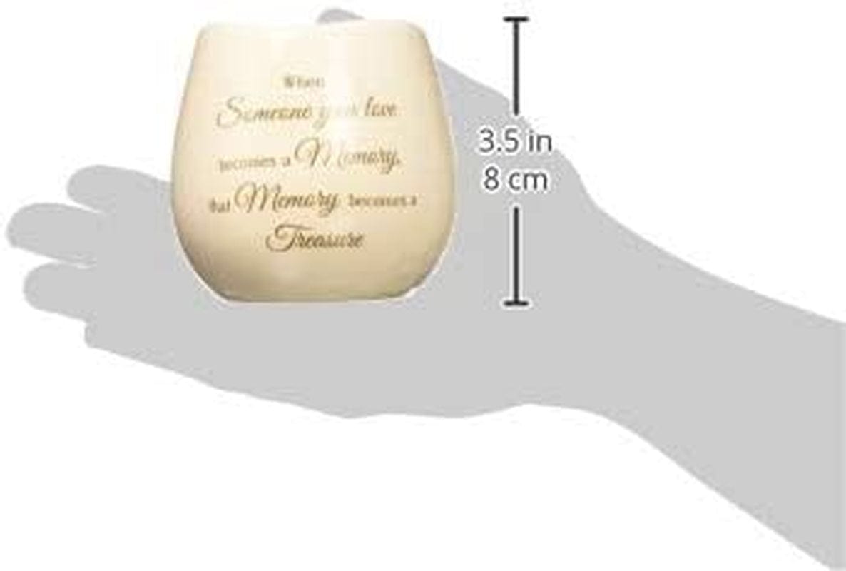 Pavilion - When Someone You Love Becomes a Memory That Memory Becomes a Treasure 8 Oz Soy Filled Ceramic Vessel Candle