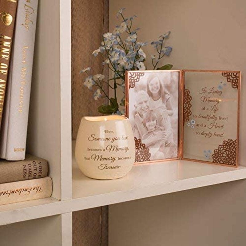 Pavilion - When Someone You Love Becomes a Memory That Memory Becomes a Treasure 8 Oz Soy Filled Ceramic Vessel Candle