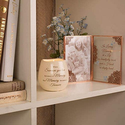 Pavilion - When Someone You Love Becomes a Memory That Memory Becomes a Treasure 8 Oz Soy Filled Ceramic Vessel Candle