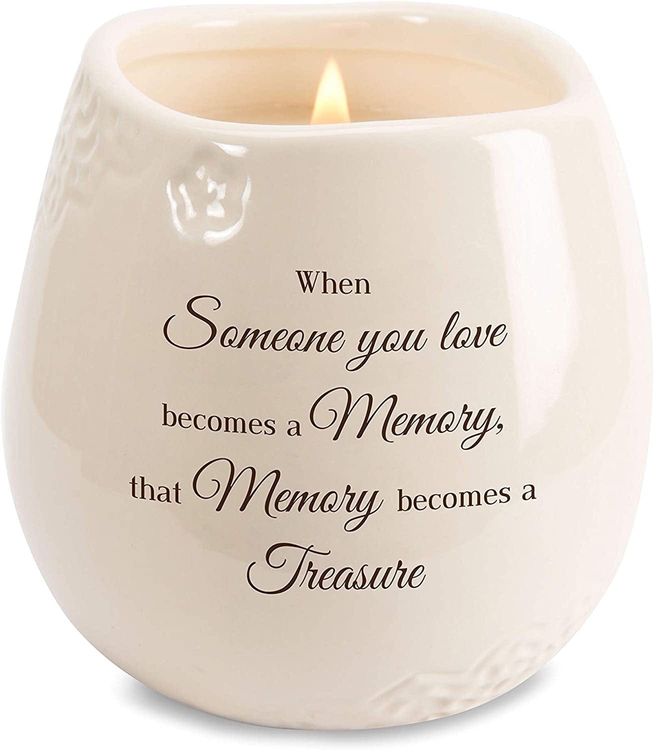 Pavilion - When Someone You Love Becomes a Memory That Memory Becomes a Treasure 8 Oz Soy Filled Ceramic Vessel Candle