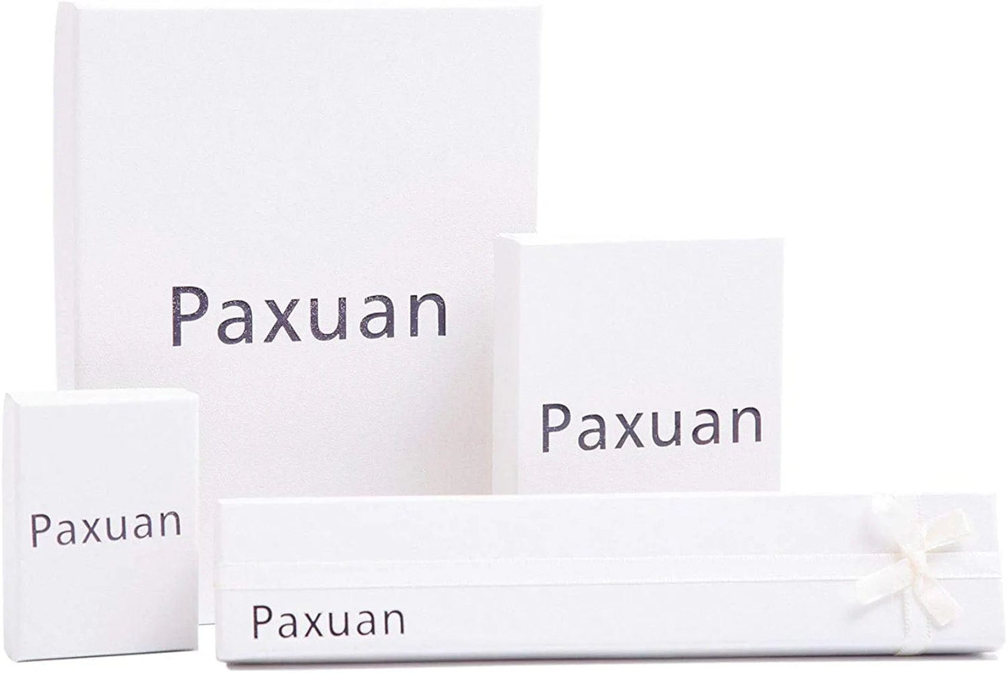Paxuan Wedding Bridal Prom Crystal Rhinestone Necklace Earrings Bracelet Tiaras Crown Jewelry Sets for Bride Bridesmaid Wedding Dress