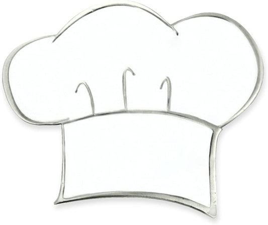 Pinmart Chef'S Baker'S Hat Culinary Kitchen Enamel Lapel Pin 100 Pack