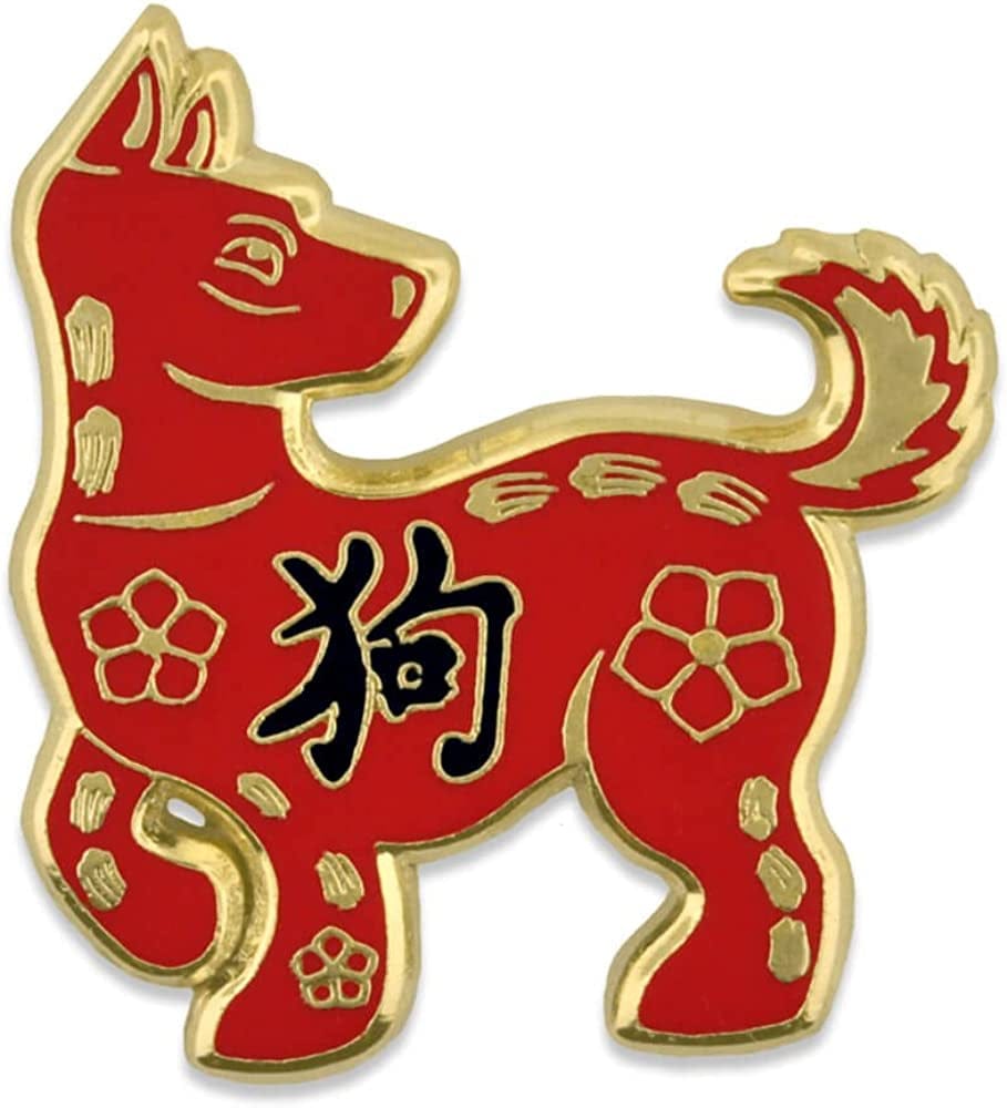 Pinmart Chinesezodiac Enamel Lapel Pin Dog / 25 Pack