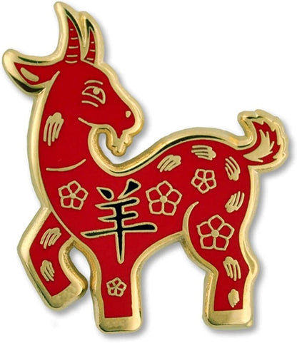 Pinmart Chinesezodiac Enamel Lapel Pin Goat / 25 Pack