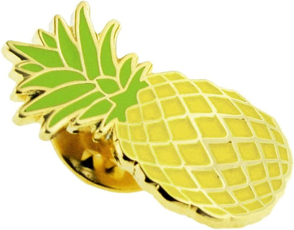 Pinmart Culinary Hospitality Pineapple Fruit Enamel Lapel Pin
