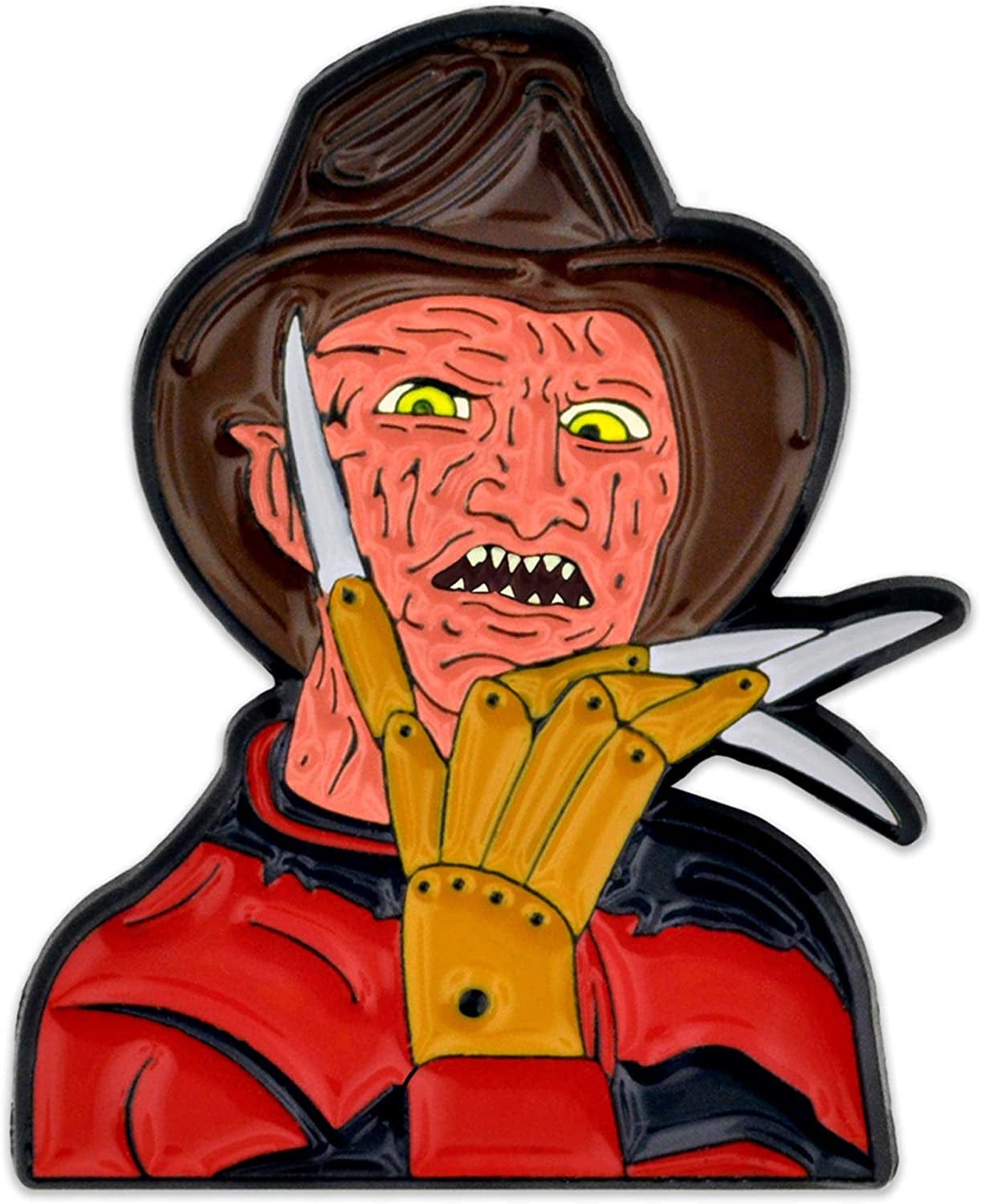 Pinmart Halloween Horror Movie Enamel Lapel Pin Dream Demon / 1 Piece
