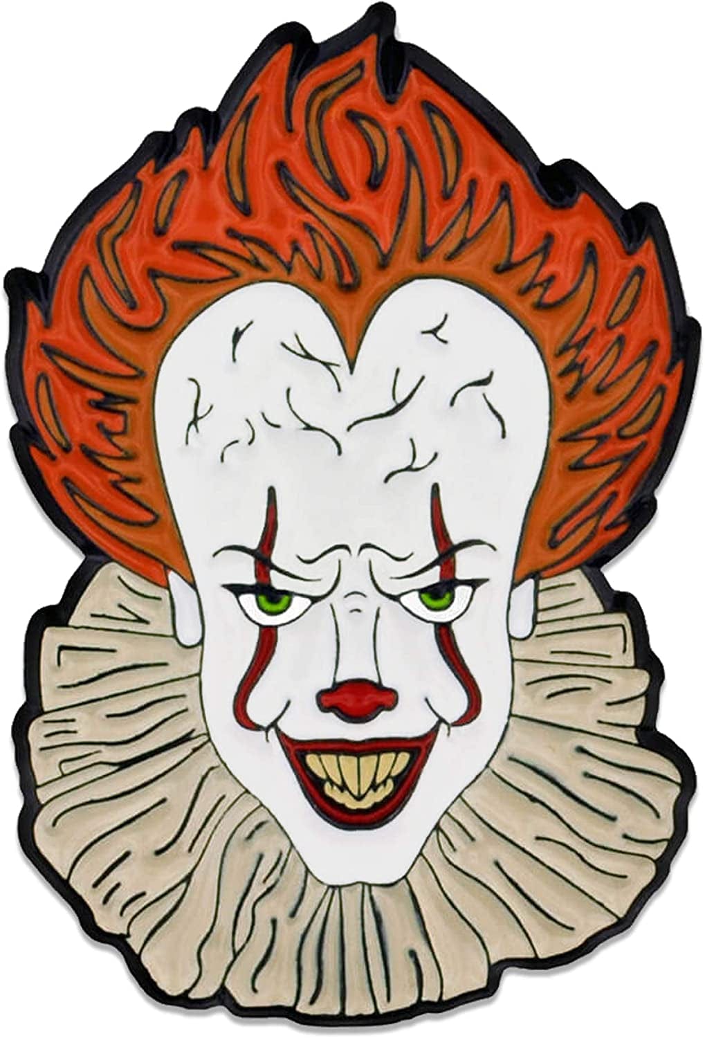 Pinmart Halloween Horror Movie Enamel Lapel Pin Scary Evil Dancing Clown / 5 Pack