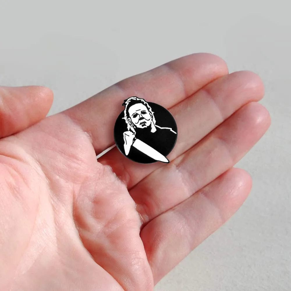Pinmart Halloween Horror Movie Enamel Lapel Pin