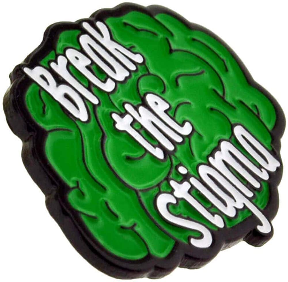 Pinmart Mental Health Awareness Enamel Lapel Pin