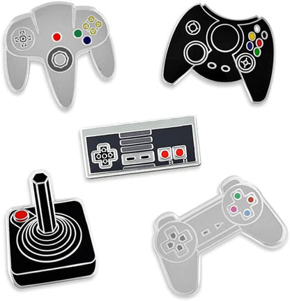 Pinmart Original Gaming Enamel Lapel Pin Set of 5 Pin / 5pc Set