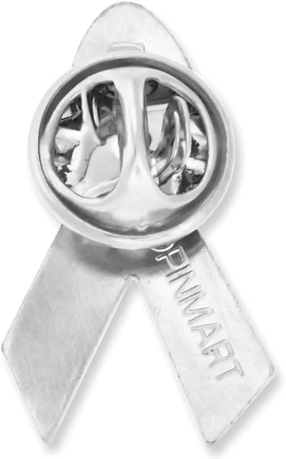 Pinmart Suicide Prevention Awareness Ribbon Enamel Lapel Pin