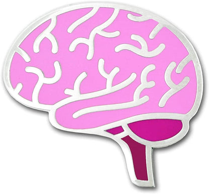 Pinmart the Human Medical Enamel Lapel Pin Brain / 5 Pack