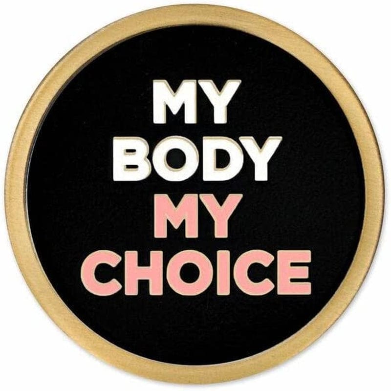 Pinmart Women'S Equality Enamel Lapel Pin My Body My Choice / 25 Pack