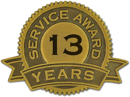 Pinmart Year of Service Award Lapel Pin