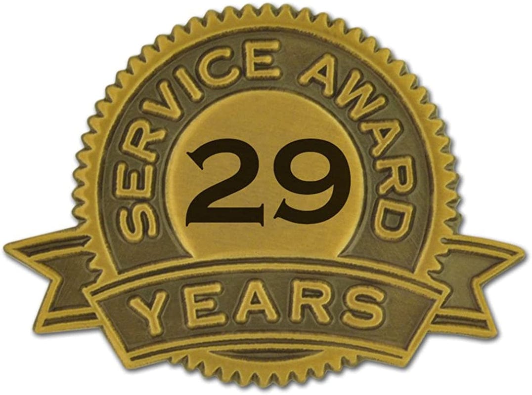 Pinmart Year of Service Award Lapel Pin