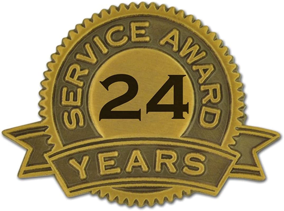Pinmart Year of Service Award Lapel Pin
