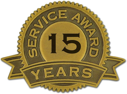 Pinmart Year of Service Award Lapel Pin